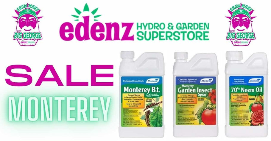 Monterey Insecticide, Miticide & Fungicide Products Available for Sale at #Edenz Hydro