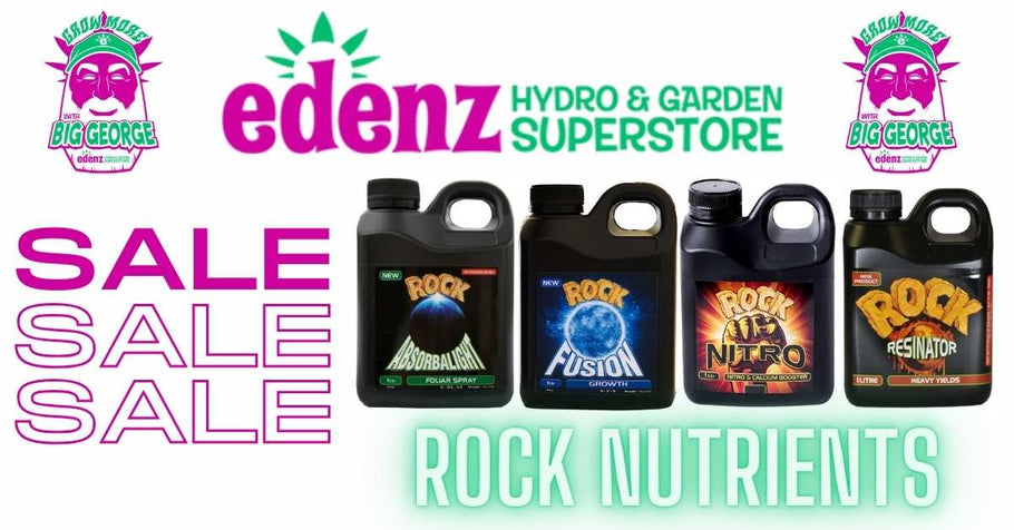 Get Big Savings on Rock Nutrients — Available for Sale NOW at Edenz Hydro!