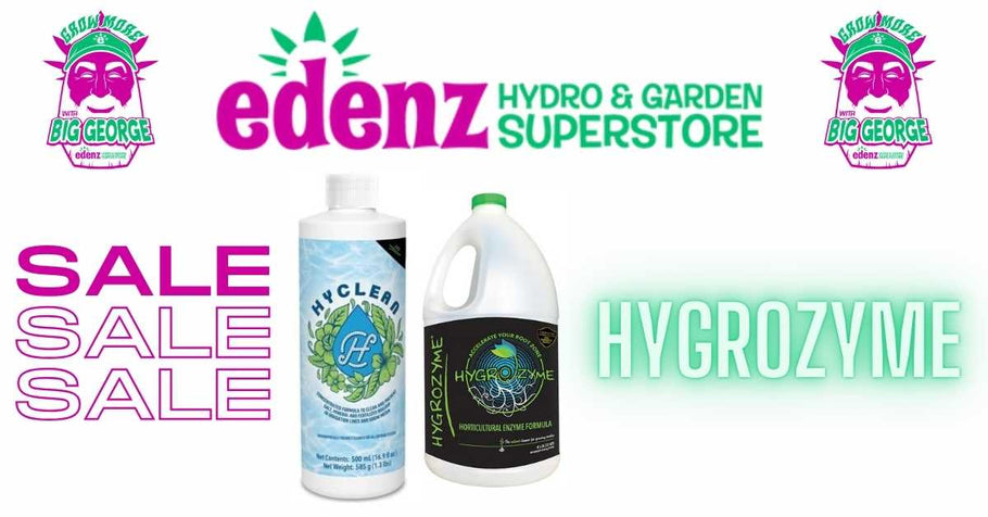 Unlock Healthier Roots and Better Yields w/ Hygrozyme — Available on Sale at #EDENZ!