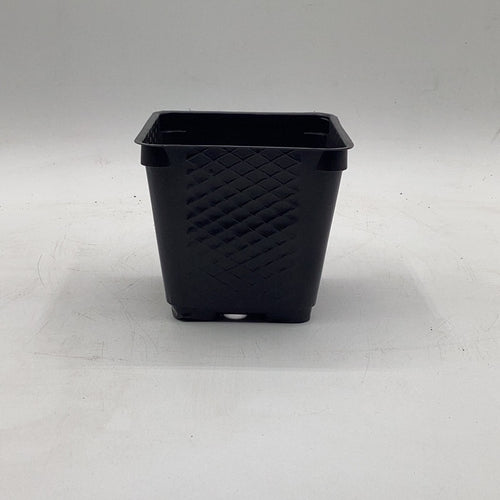 Gro Pro Black Square Pot 3.5”