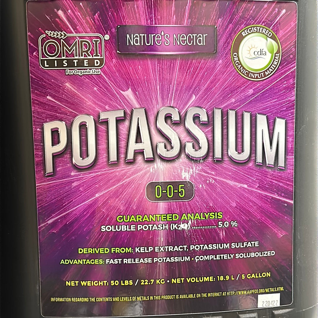 Natures Nectar Potassium