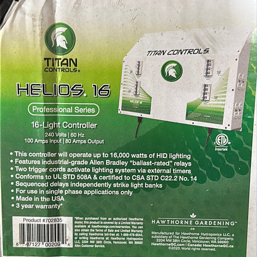 Titan Controls Helios 16