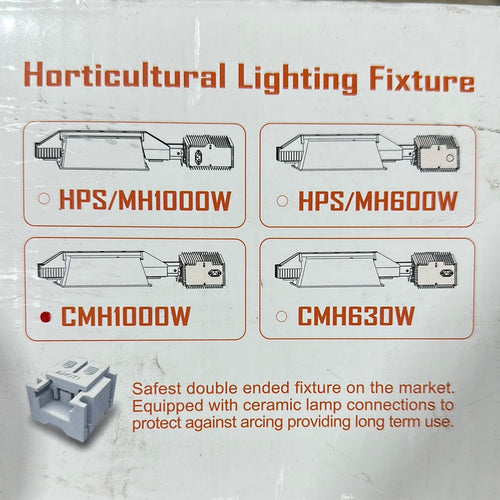 Nanolux CMH1000W Fixture