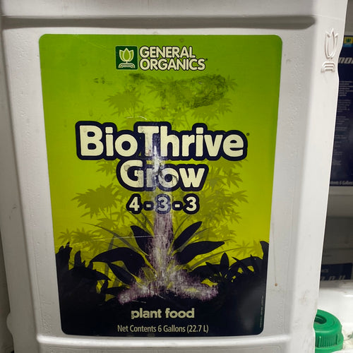 GO BIO THRIVE GROW 6 gallon