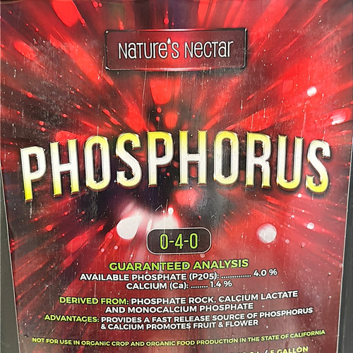 Natures nectar Phosphorus 5Gal